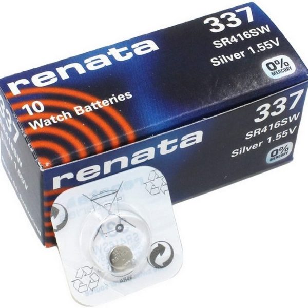 باتری اصل ۱۰ وات renate 337 | سی آر لایف | Micspy