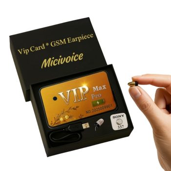 هندزفری نامریی سمعکی مدل Vip کارت GSM