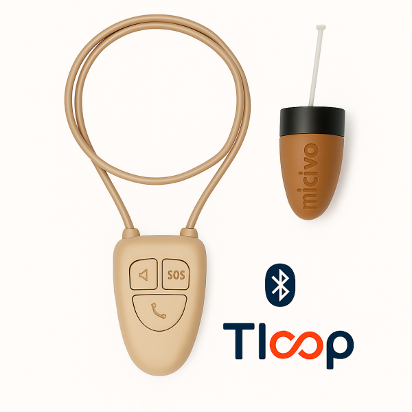 هندزفری نامریی سمعکی بلوتوثی مدل Tloop